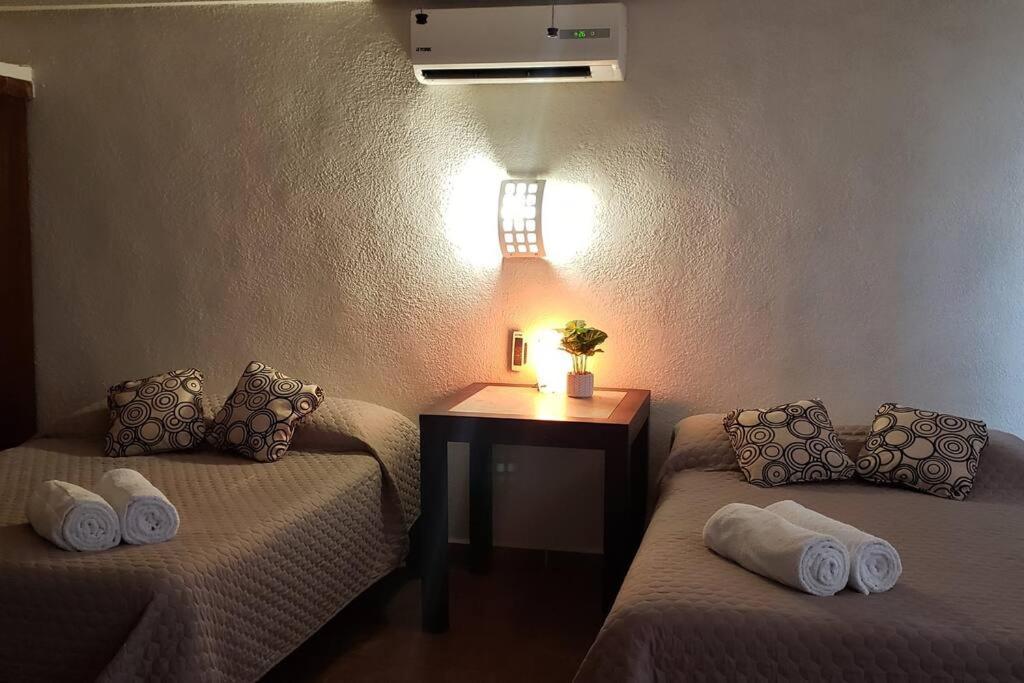 Departamento Grande Con 2 Recamaras Con Aire 5 Camas Wifi 115Mb, Cocina .Cochera Techada, #4 巴耶斯城 外观 照片