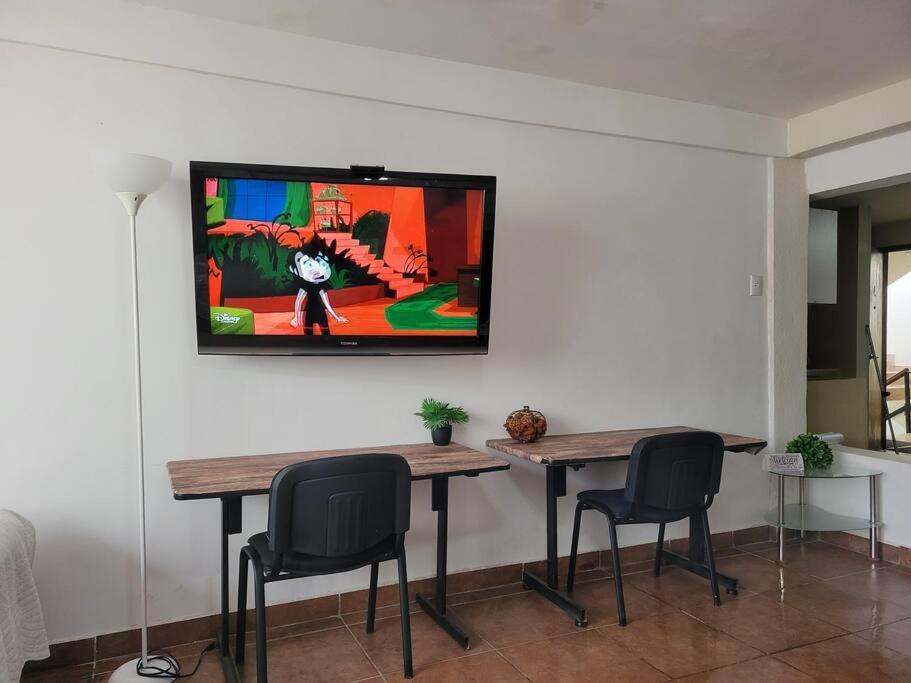 Departamento Grande Con 2 Recamaras Con Aire 5 Camas Wifi 115Mb, Cocina .Cochera Techada, #4 巴耶斯城 外观 照片